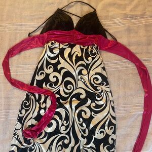 Size 3/4 Vintage 200s Long Prom Dress